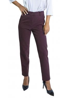 Pantalone dritto con bottone ed elastico dietro Options